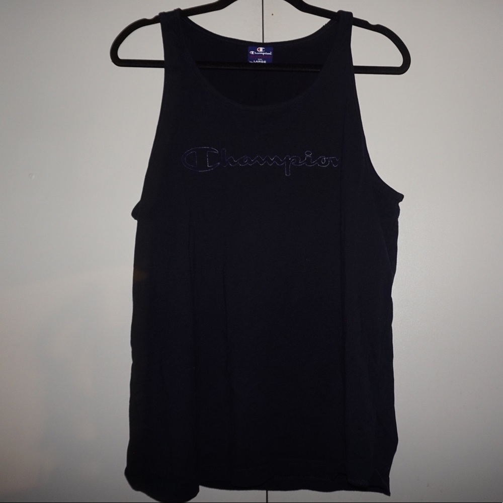 Men’s Retro Champion Navy Tank Top